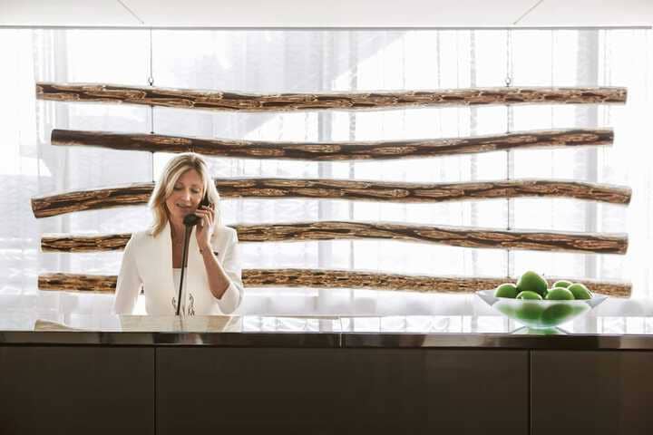 Spa reception